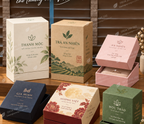 Hộp giấy nắp âm dương