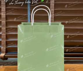 Túi giấy couche cán bóng